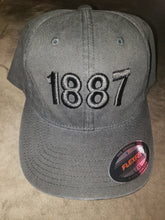 1887 Distressed Black Hat