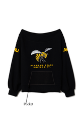 ASU Off-the-Shoulder Sweatshirt