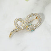 Snake Pin Brooch