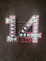 Delta Number Pin