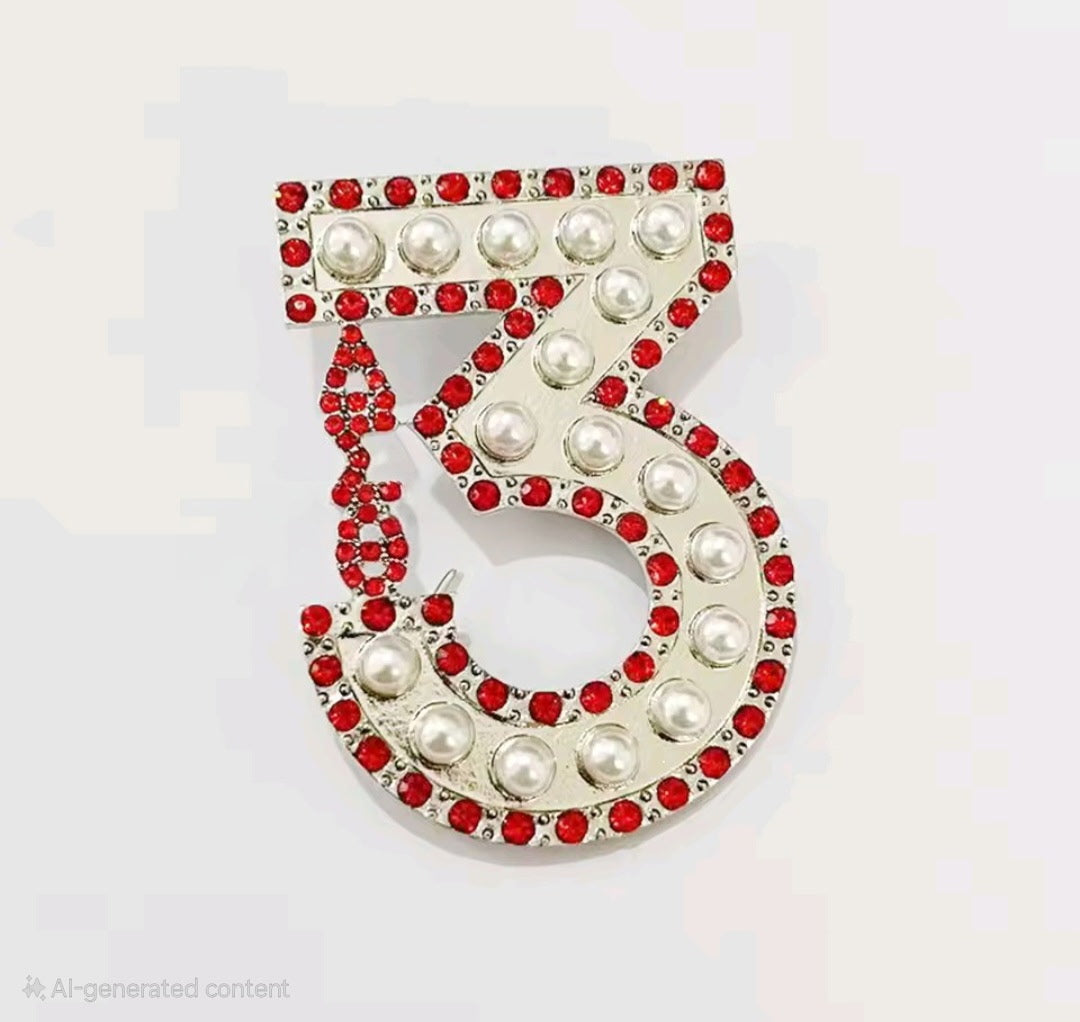 Delta Number Pin
