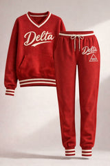 Delta Crimson Sweatsuit