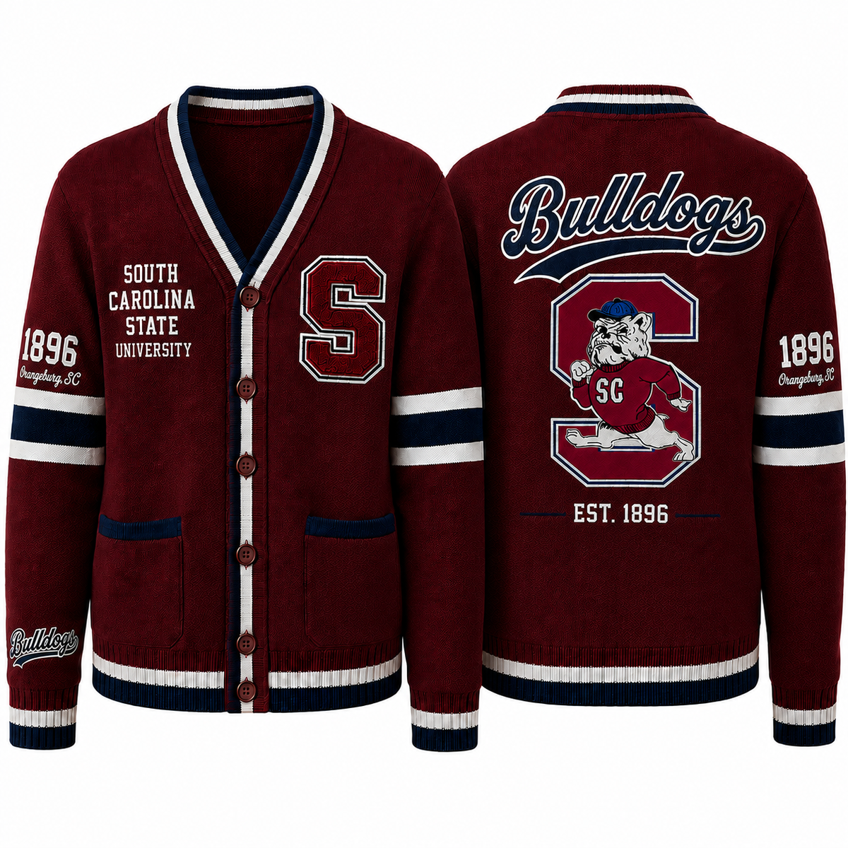 SCSU Bulldog Cardigan