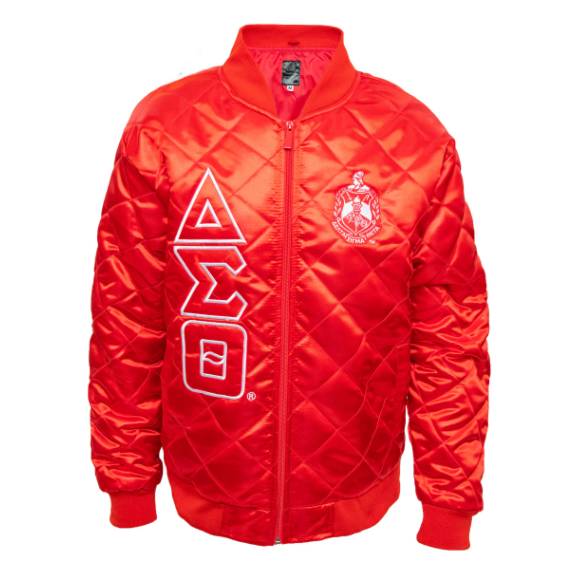 Delta Satin Bomber jacket