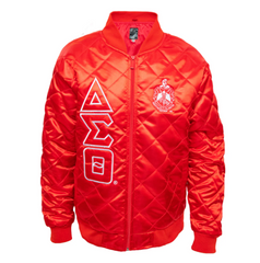 Delta Satin Bomber jacket