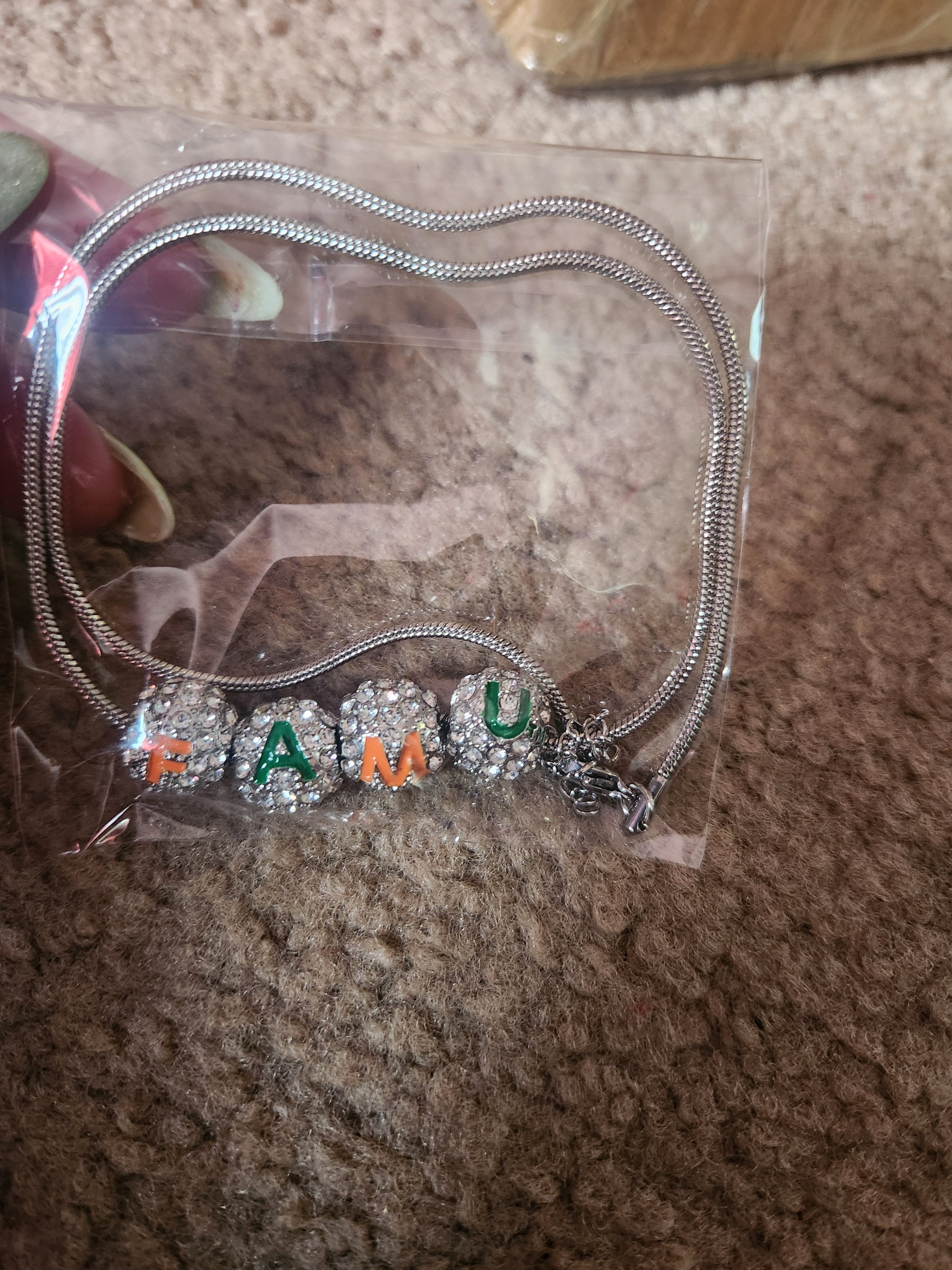 FAMU Beaded Necklace