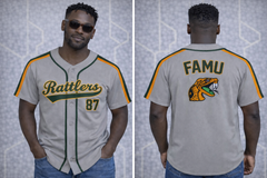 FAMU Orange Baseball Jersey