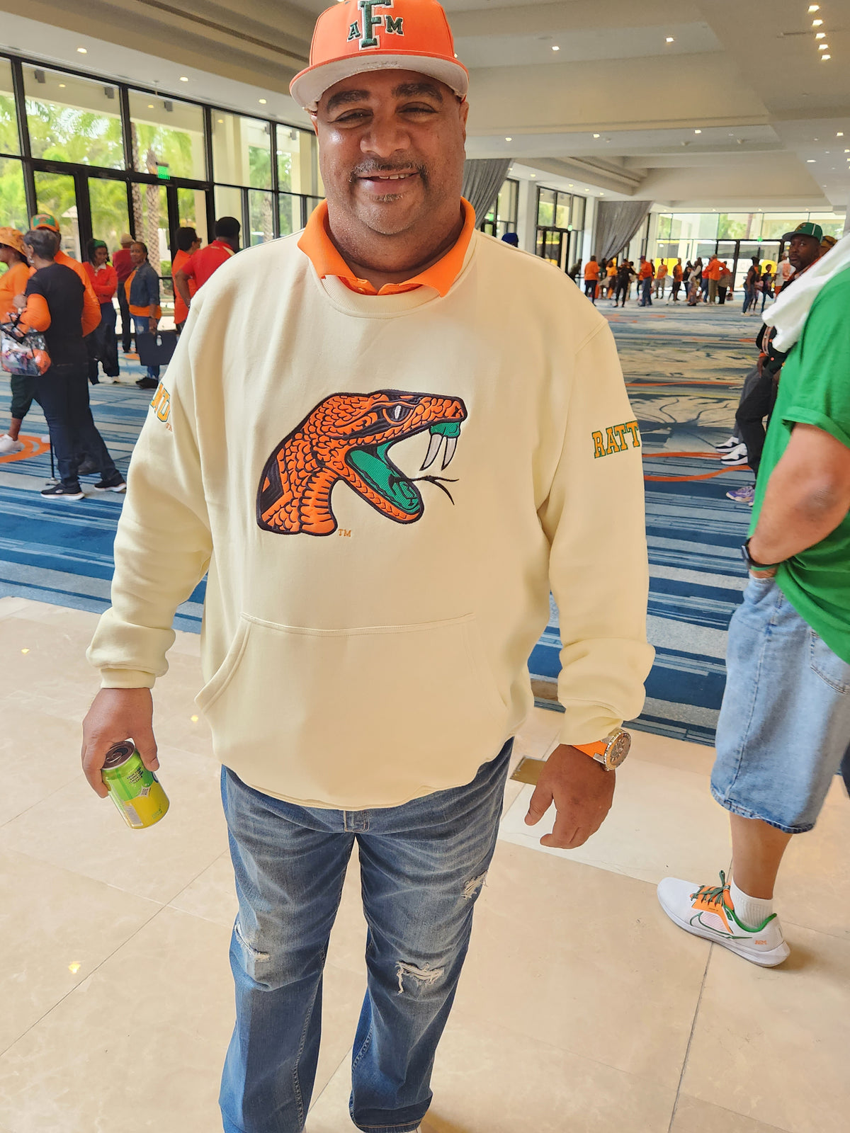 Cream Rattler Crewneck