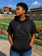 FAMU dry-weave hooded T